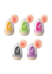 Masturbador Masculino Funny Egg - Lilo - CyberSkin