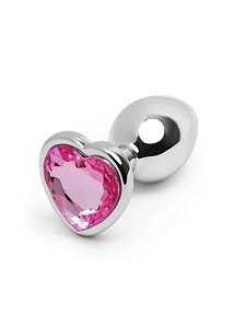 Plug Anal com Pedra Coração – Our Moment – Tamanho M