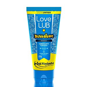 Lubrificante Love Lub Bubbalove - La Pimienta - Beijável Menta Ice - 60 gr