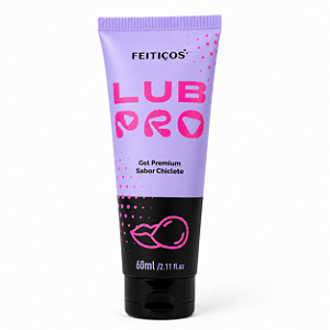 Lubrificante Lub Pro - Feitiços - Gel Lubrificante Premium Sabor Chiclete - 60ml