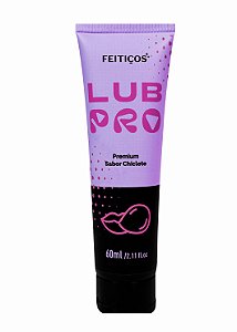 Lubrificante  Lub Pro  - Feitiços - Gel Lubrificante Premium Sabor Chiclete - 60ml