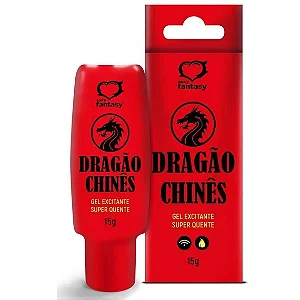 Gel Excitante Unissex Dragão Chinês - 15g - Sexy Fantasy