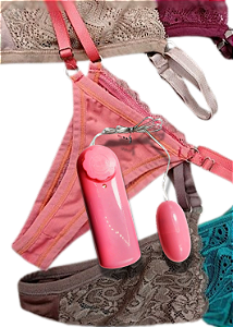 Kit Sensualidade e Prazer – Calcinha Fio Duplo + Bullet Vibrador