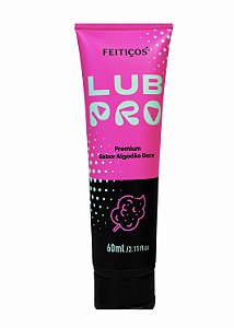 Lubrificante Íntimo Premium Lub Pro Sabor Algodão Doce 60ml – Feitiços