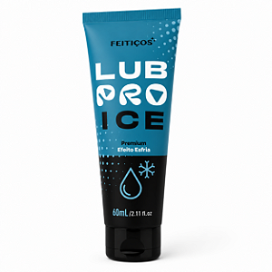 Lubrificante Íntimo Premium LubPro Ice 60ml – Feitiços