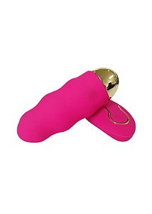 Bullet Recarregável com 10 Vibrações e controle remoto