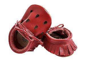 Sapato Moccs Camel Moranguinho