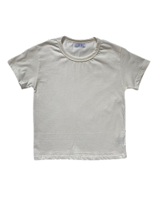 Camiseta Oversized Camel Malha Curta