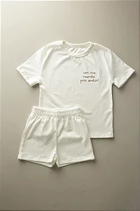 Conjunto Oversized Camel Ano Novinho