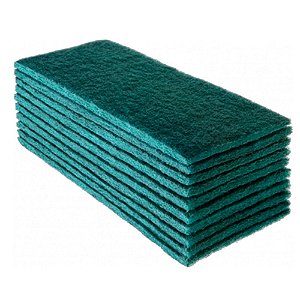 Fibra Verde limpeza Geral  10 Unidades