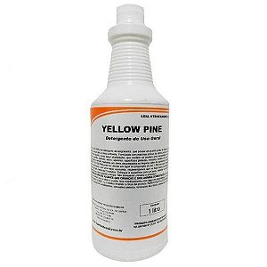 Detergente Yellow Pine Uso Geral Neutro 1L - Spartan
