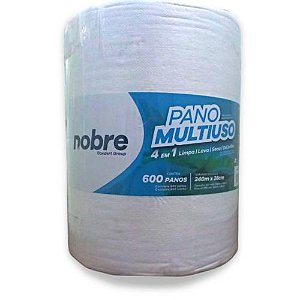 Pano Multiuso Branco 240x28  c/600 panos -Nobre