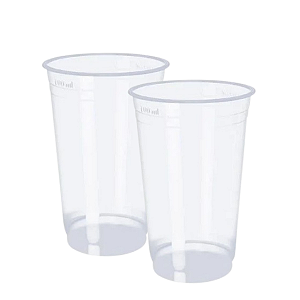 Copo Descartavel 400ml Liso PP TR C/50un - Ultra