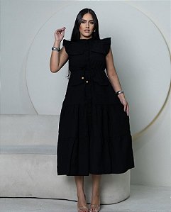 VESTIDO MAJU PRETO