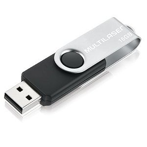 Pen Drive Twist 64GB MULTILASER