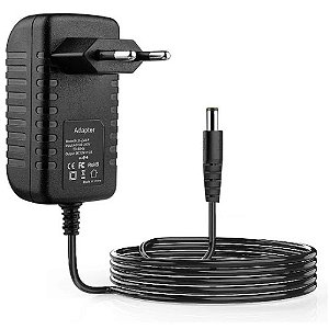 Fonte 12v 3A Bivolt Estabilizada CFTV Fita Led Câmera Plug P4
