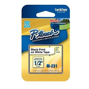 Fita Brother M-231 12 Mm Rotulador