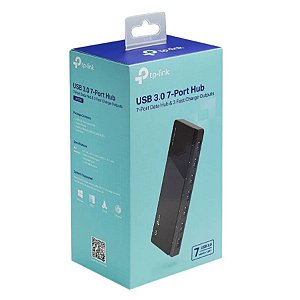 Adaptador Hub Usb Tp-link Uh700 7 Portas Usb 3.0 Preto