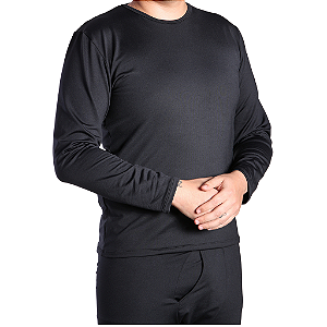 Conjunto Segunda Pele Básica Flanelada Masculino