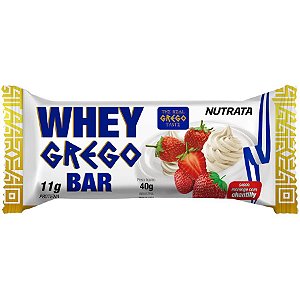 Whey Grego Bar - 40g - unidade - Nutrata
