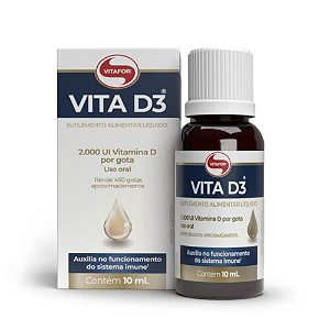Vita D3 - 10ml - 2.000 UI - Vitafor