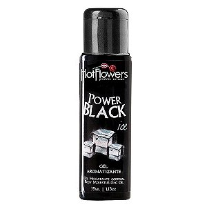 Gel Comestível para Boquete Power Black Ice - Gelo que Pega Fogo