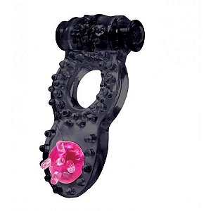 Anel Peniano com Vibração e Pérola Estimuladora