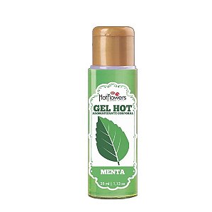 Gel Comestível para Boquete Menta - Sensação que Aquece