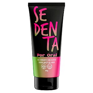 Gel Comestível para Boquete Sedenta por Oral - Maçã do Amor Sensação Vibrante