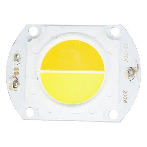 LED PARA COB 200W BRANCO QUENTE + FRIO