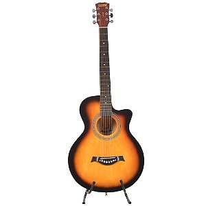 VIOLÃO LAND ACUSTICO AÇO SUNBURST LA-39 SB