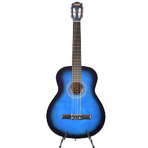 VIOLÃO LAND ACUSTICO NYLON AZUL LN-39 BL