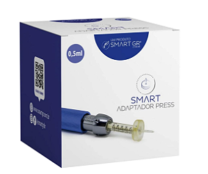 Smart Gr Adaptador Press 0,5ml - Adaptador Descartável para Caneta Pressurizada (10 Unidades)