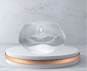 Boca Silicone Pequena para Treinamento Preenchimento Labial Transparente