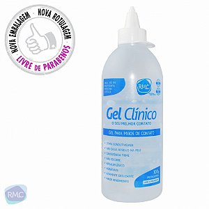 Gel Clínico Condutor Bisnaga 300ml RMC (Incolor)