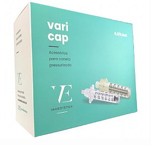 Vari Cap - Ampola para Caneta Pressurizada 0,3ml (Caixa c/ 10un) - Variestética