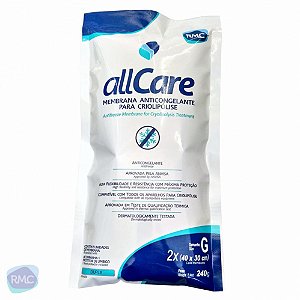 Membrana Anticongelante Criolipólise Allcare Dupla c/ 2un (G-30x40cm) - RMC
