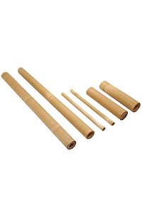 Kit Bambu com 6 Unidades - Rolo para Massagem - ESTEK