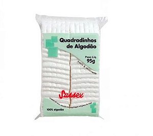 Algodão em Quadradinhos Hidrófilo - Sussex