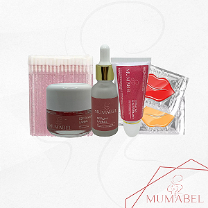 Kit Hydragloss Lips, Aplicador e Máscaras de Colágeno