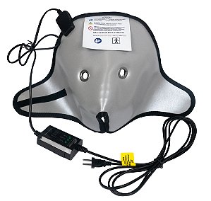 Máscara Térmica Facial Luxo - Termotek Estek - 110V Prata