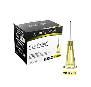 Agulha Lebel MesoDerm® 30G-13mm c/ 100un - Alur Medical