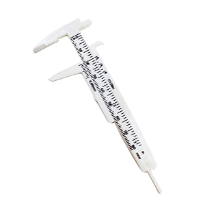 Paquimetro Plástico Branco 8cm
