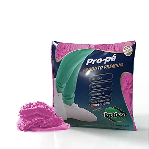 Sapatilha Pro-Pé Rosa Bebe c/ 100un - PROTDESC