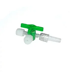 Torneira 3 Vias Luer Slip (UNIDADE) - Mark Med
