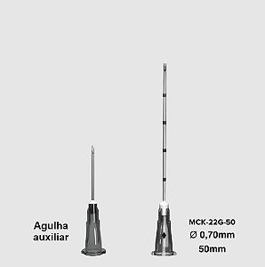 Microcânula Semiflexível ProDeep MCK 22G 50mm UN - Alur Medical