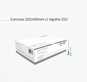 Cânula 22Gx50MM