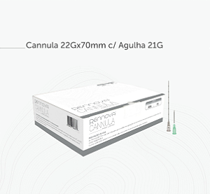 Cânula 22Gx70MM