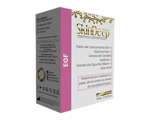 SkinDeep - EGF - Serum Restaurador com Fator de Cresimento 10ml - Alur Medical