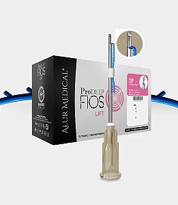 Prodeep Fios Lift - CUTTING COG NOSE 19G 38mm50mm Cânula (Pack c/ 4un) - Alur Medical